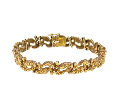 Lot 68 - A late 20th century bracelet
