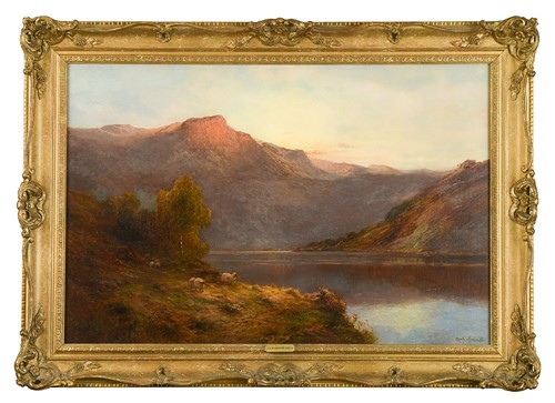 Lot 249 - Alfred de Breanski Snr. (British, 1852-1928)