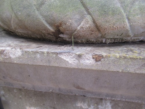Lot 739 - A large Haddonstone Gothic style composite stone garden urn
