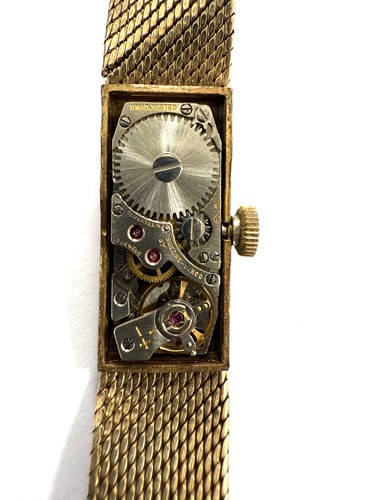 Lot 235 - Roy King for Bueche-Girod - A 9ct gold wristwatch