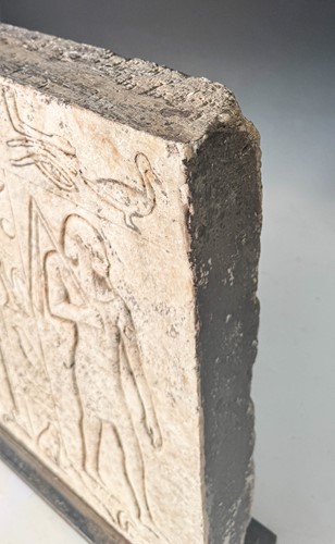 Lot 667 - An Egyptian style stone tablet, 20th century
