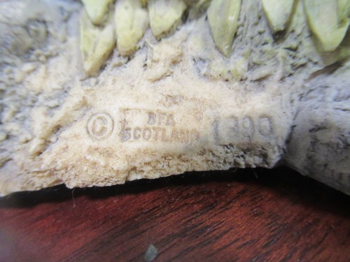 Lot 21 - A Border Fine Arts model of a barn owl, 25cm...