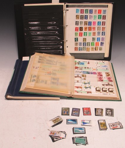Lot 288 - Stamp collection in albums and stocks books....