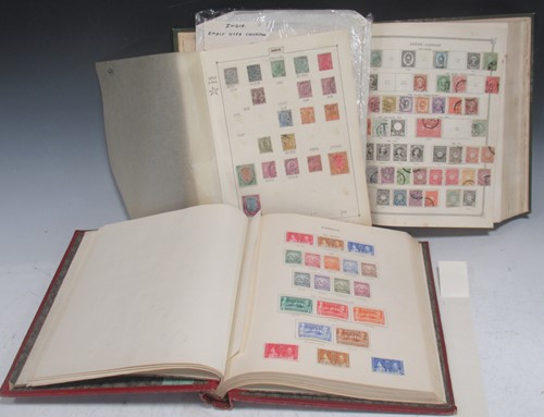 Lot 290 - Stamps: a box, with several albums and stock...
