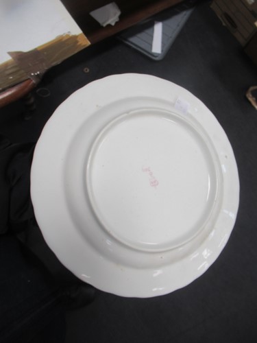 Lot 33 - Two pairs of Derby plates, one - pattern 309,...