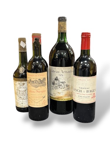 Lot 54 - Four Bordeaux red wines