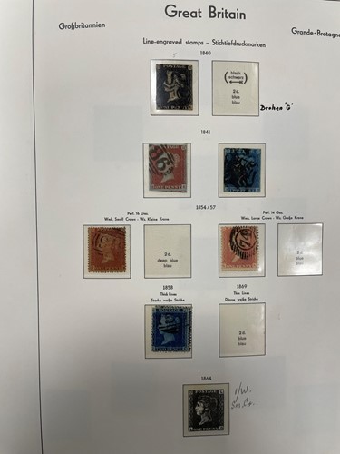 Lot 274 - Stamps. A Lighthouse album of GB material,...