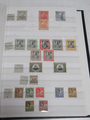 Lot 277 - Stamps. Imperial stockbook with Barbados...