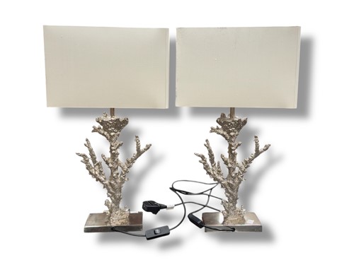 Lot 790 - A pair of Heathfield Lighting table lamps...