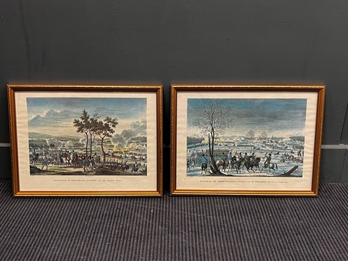 Lot 619 - A set of twenty two French Napoleonic colour...