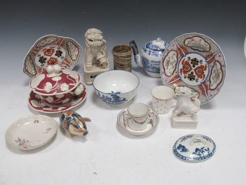 Lot 138 - Late 18th century Derby lozenge shaped dish...