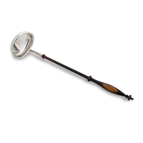 Lot 599 - Edinburgh - A George IV silver punch ladle