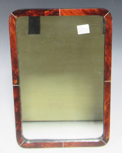 Lot 186 - Art Deco style tortoiseshell and bone dressing...