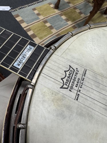 Lot 708 - A Gibson RB250 Mastertone five string banjo, 1987