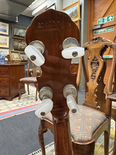 Lot 708 - A Gibson RB250 Mastertone five string banjo, 1987