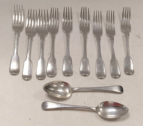 Lot 336 - A small collection of Birmingham struck silver...