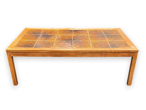 Lot 767 - A modern coffee table of rectangular form with...