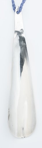 Lot 299 - A Victorian silver shoe horn