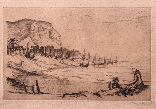 Lot 498 - A Group Of Three Etchings