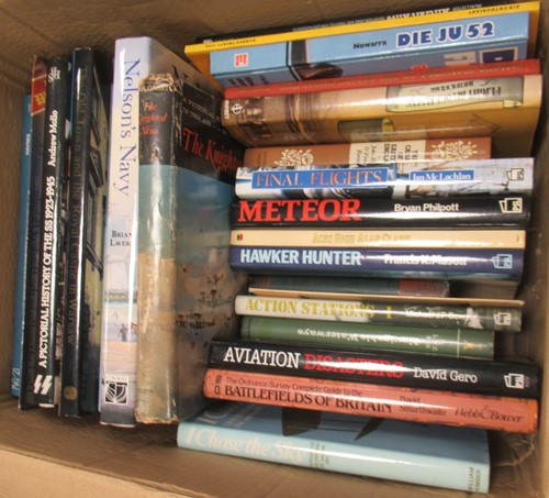 Lot 314 - General books, birds, military aviation, etc....
