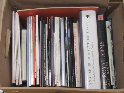 Lot 215 - Books on silver and the arts, auction...