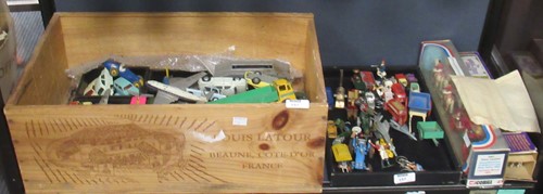 Lot 157 - A collection of Dinky, Corgi and other toys...