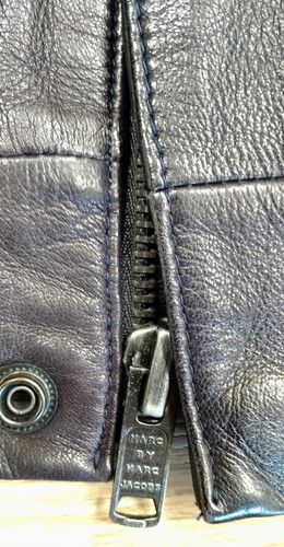 Lot 256 - Marc by Marc Jacobs - soft leather bomber...