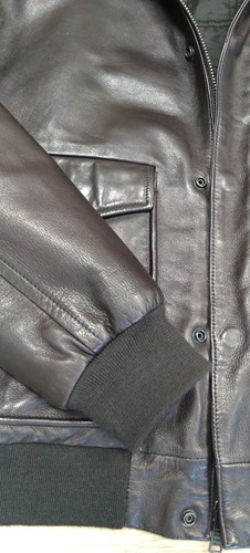 Lot 256 - Marc by Marc Jacobs - soft leather bomber...