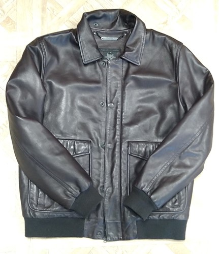 Lot 256 - Marc by Marc Jacobs - soft leather bomber...
