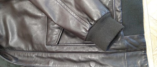 Lot 256 - Marc by Marc Jacobs - soft leather bomber...