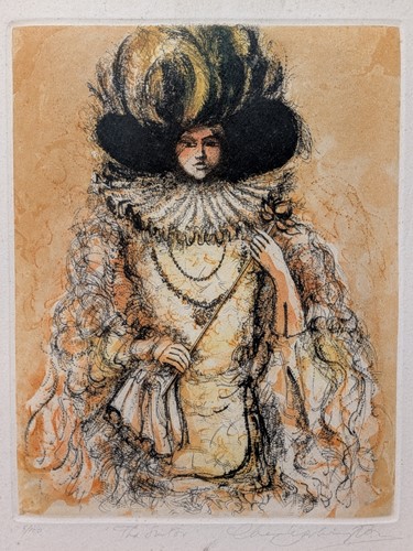Lot 593 - A Group Of Four Etchings/Engravings