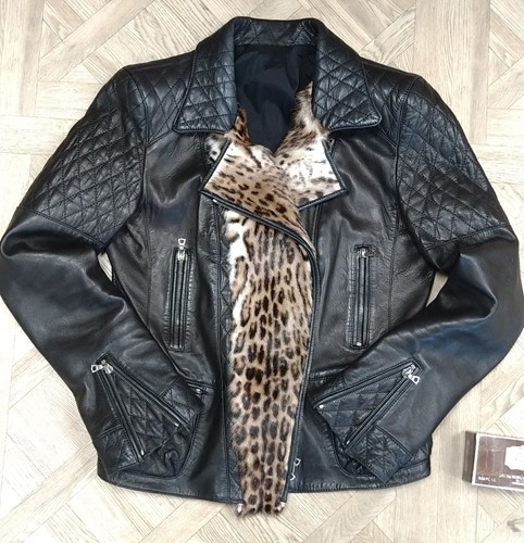 Lot 258 - Vintage Sylvie Schimmel (Paris) black leather...