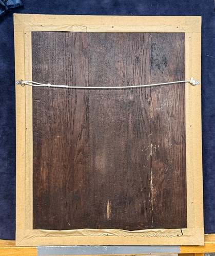 Lot 401 - A pair of carved oak panels depicting fruit, 19th century