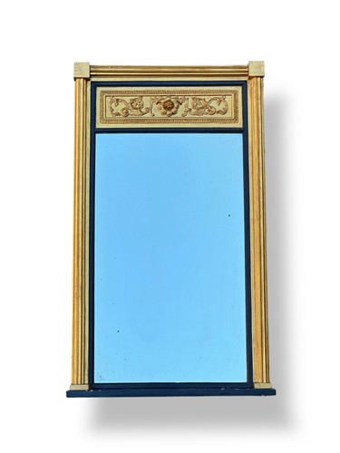 Lot 605 - A late 19th century giltwood and ebonised...