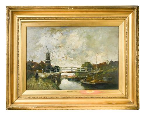 Lot 215 - Attributed to Jacob Maris (Dutch, 1837-1899)