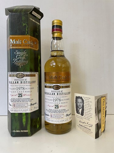 Lot 91 - Macallan 1978 Old Malt Cask Single Malt Scotch Whisky, 25 years old