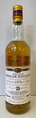 Lot 94 - Macallan 1978 Old Malt Cask Single Malt Scotch Whisky, 25 years old