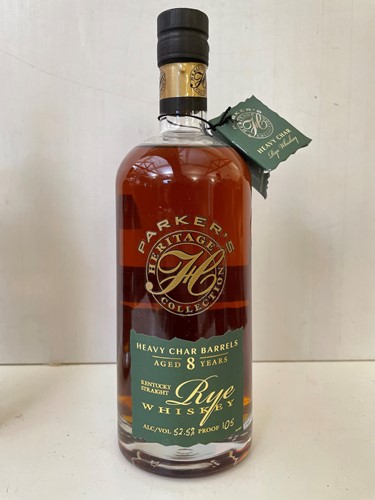 Lot 96 - Parker's Heritage Collection Kentucky Straight Rye Whiskey, aged 8 years