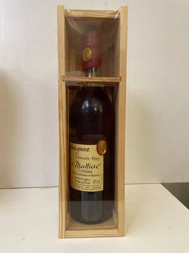 Lot 104 - J. de Malliac, Armagnac 1935