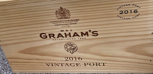 Lot 48 - Graham's Vintage Port 2016