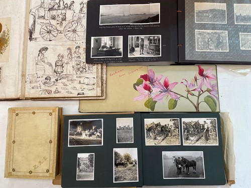 Lot 367 - A Victorian scrap album