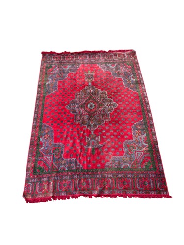 Lot 669 - An Oushak carpet, 20th century, with central...