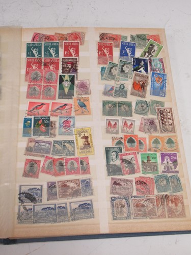 Lot 59 - Collection of stamps, in seven SG albums or...