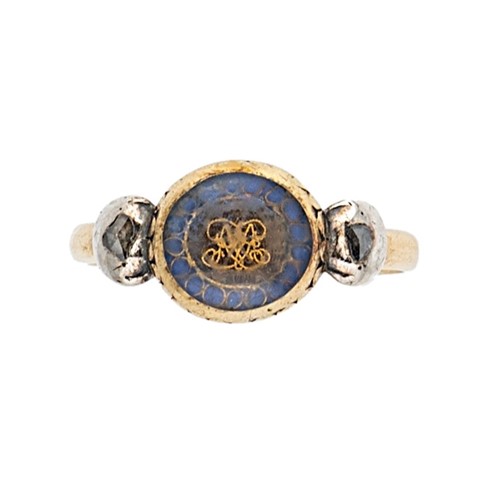 Lot 175 - A 'Stuart crystal' and diamond set ring