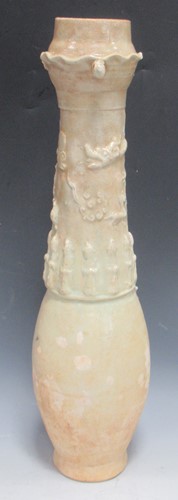 Lot 296 - A Chinese pottery funerary vase, Song Dynasty