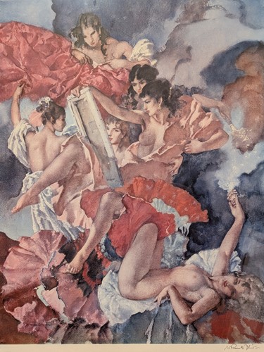 Lot 408 - Sir William Russell Flint RA (Scottish, 1880-1969)