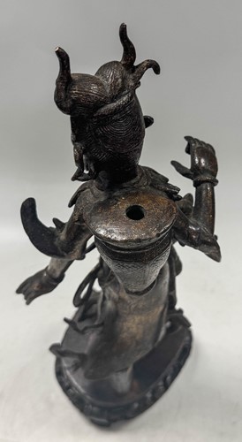 Lot 56 - A Chinese gilt bronze female deity, late Ming Dynasty (1368-1644)