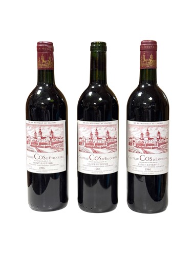 Lot 3 - Chateau Cos D'Estournel, St Estephe 2eme Cru 1986