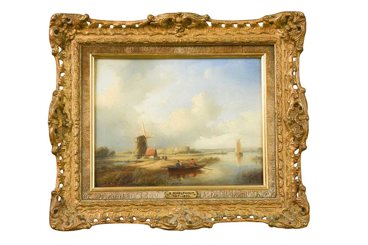 Lot 218 - Andreas Schelfhout (Dutch, 1787-1870)