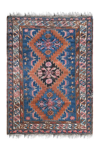 Lot 460 - A Kazak tribal rug, circa 1900
